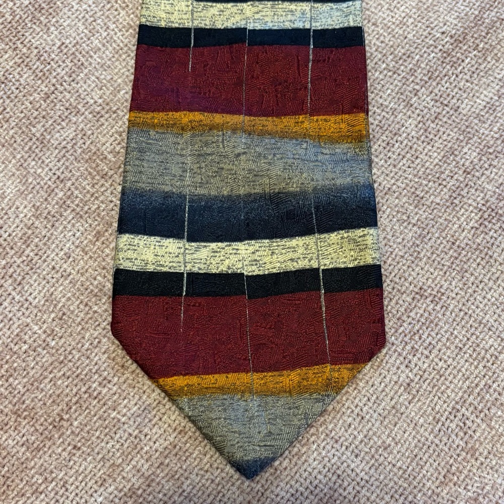 Ermenegildo Zegna Striped Tie Silk